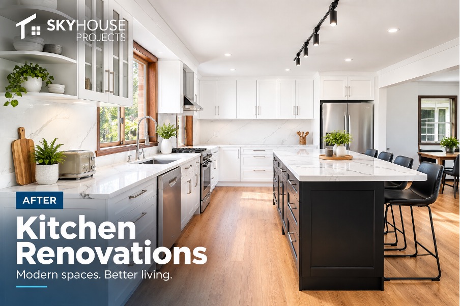 Open Plan Kitchen Renovation for Older Penrith Homes